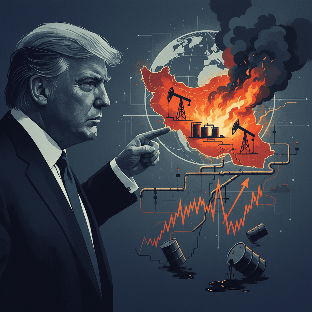 Trump Signals Possible Future Strikes on Iranian Oil Infrastructure