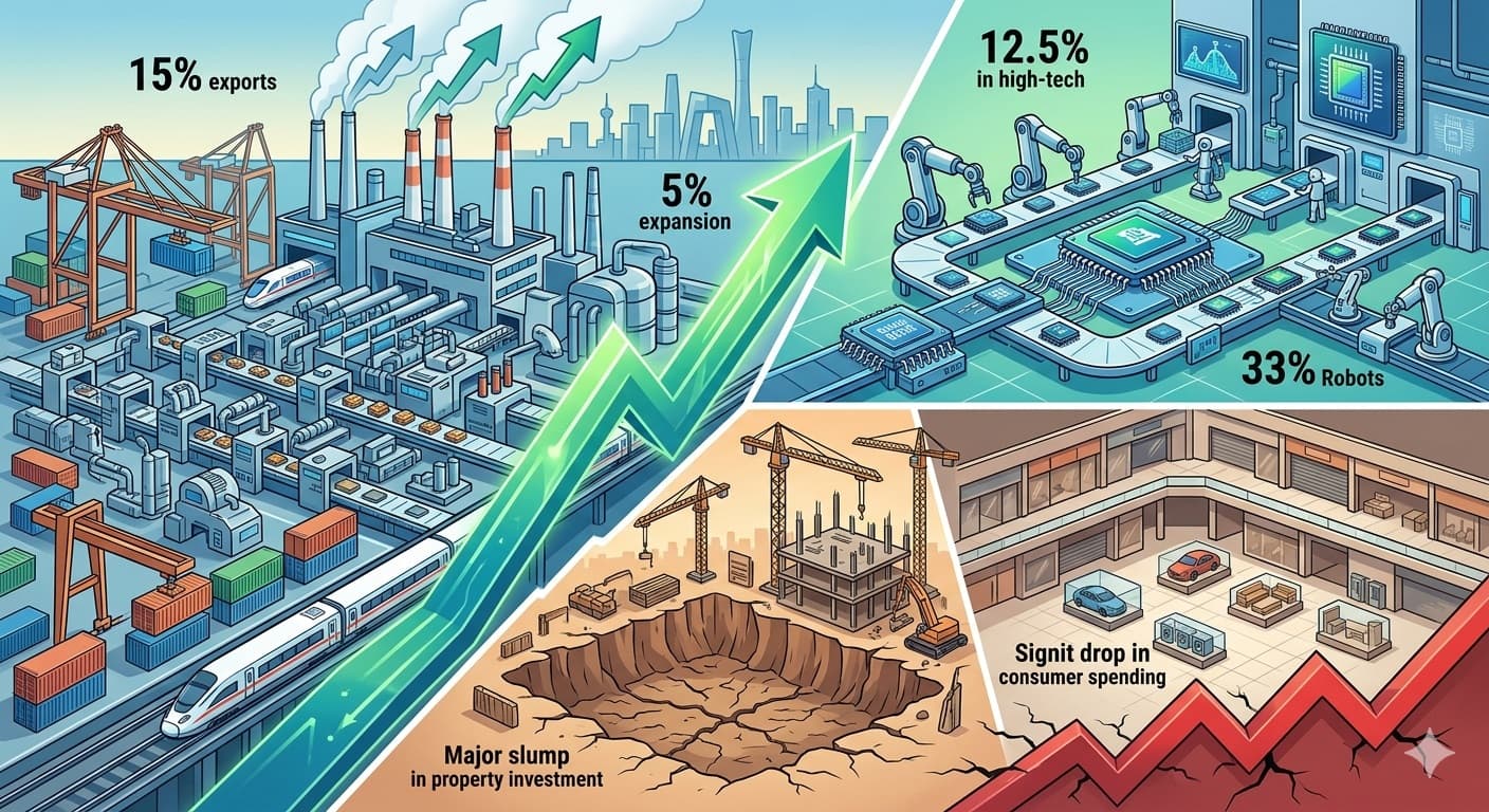 نمو الاقتصاد الصيني يتجاوز التوقعات في الربع الأول رغم تداعيات الحرب