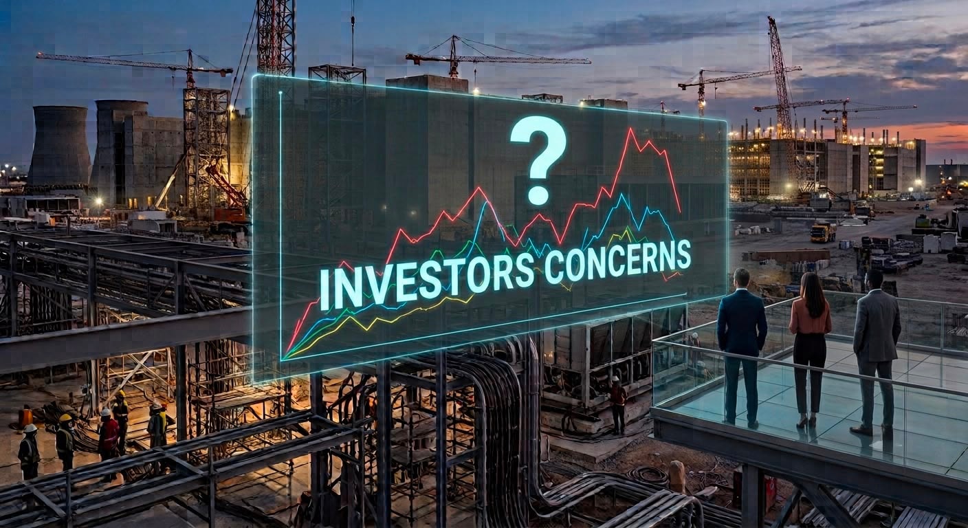قلق المستثمرين تجاه مشاريع ضخمة ai