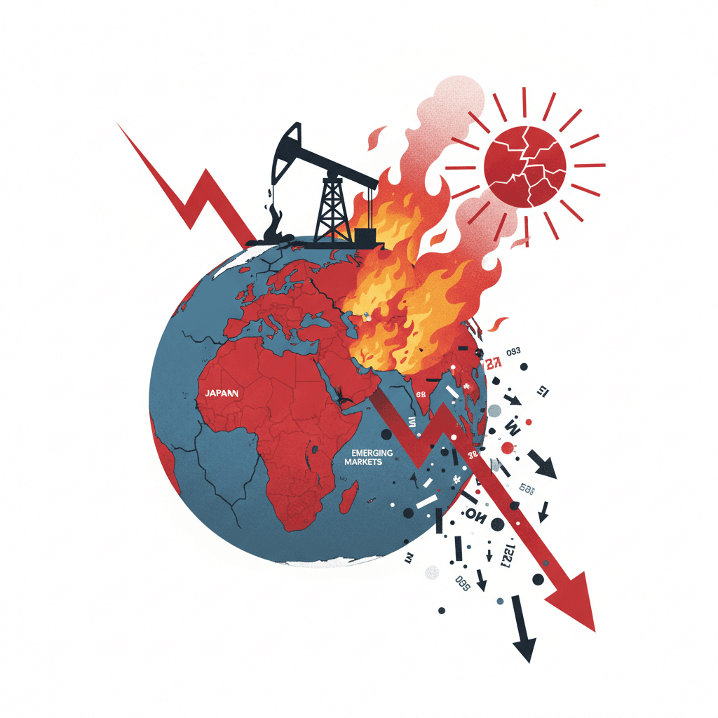 الأسواق الناشئة تهتزّ بقوة الإثنين وسط تصاعد التوترات وارتفاع أسعار النفط