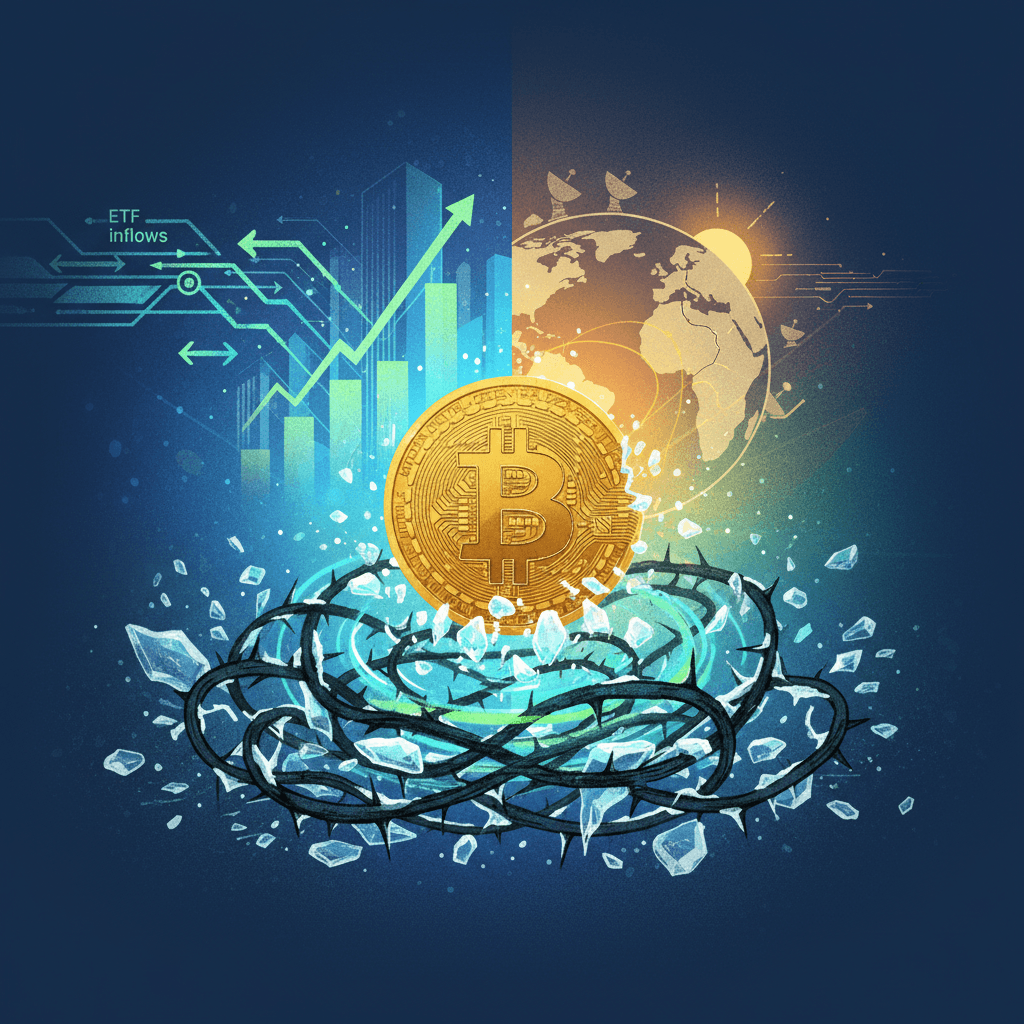 بيتكوين تحصد أول مكسب شهري منذ أيلول/سبتمبر 2025