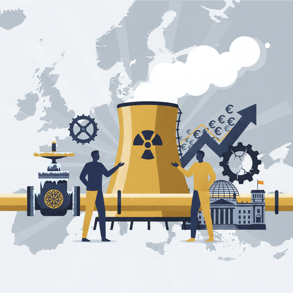 German AfD Calls for Nuclear Revival, Resumption of Russian Gas Imports Amid Economic Concerns