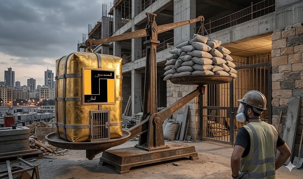 نقابات المهندسين والمقاولين تحذّر من استمرار الانفلات في سعر الاسمنت_صورة مولدة عبر الذكاء الاصطناعي