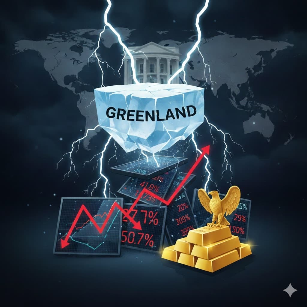 تهديدات ترامب بشأن غرينلاند تهزّ الأسواق وتثير مخاوف حرب تجارية