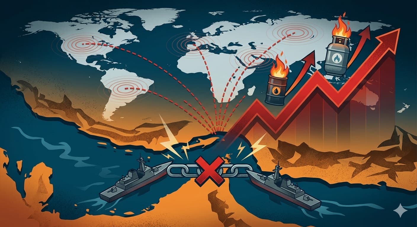 قفزة في أسعار النفط والغاز مع تهديد أميركي بحصار مضيق هرمز