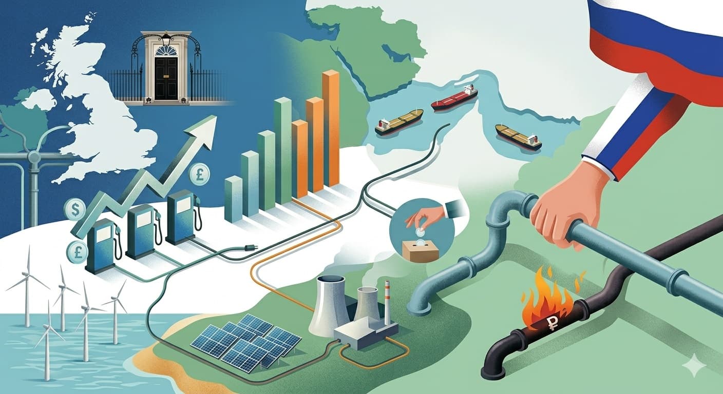 تحرك بريطاني عاجل لتعزيز أمن الطاقة وتقليص نفوذ موسكو