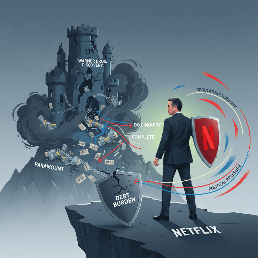 رئيس نتفليكس يكشف أسباب الانسحاب من صفقة وارنر براذرز... فتّش عن الديون