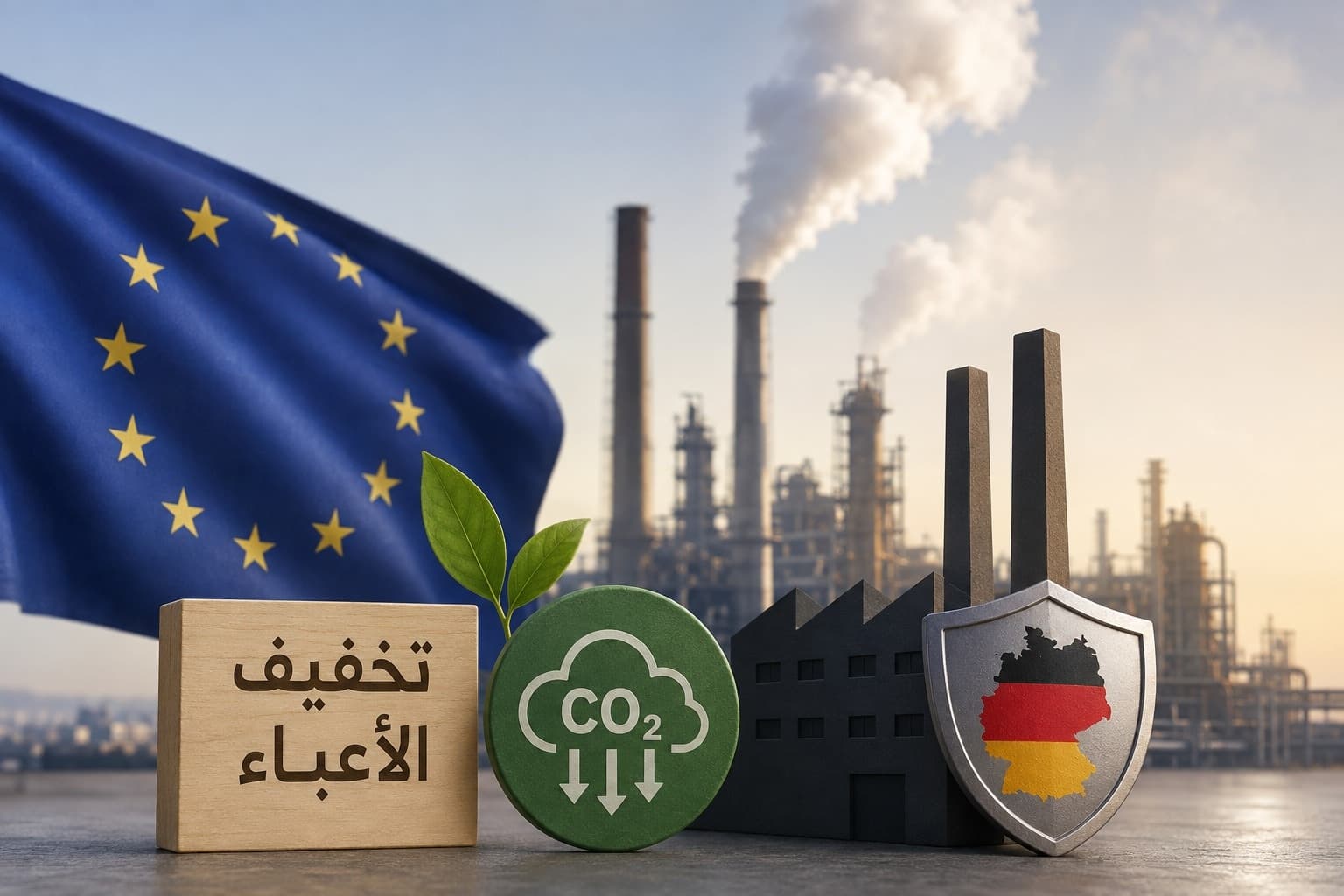 ألمانيا تدعو إلى تخفيف قواعد تداول الانبعاثات لحماية الصناعة