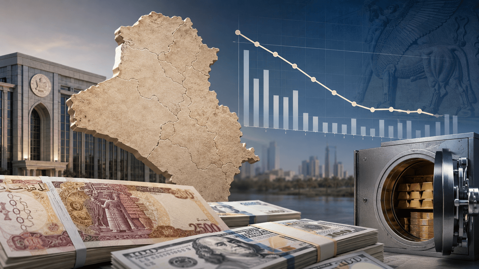 بغداد تحذر من تقلص هامش الأمان النقدي مع انخفاض الاحتياطيات