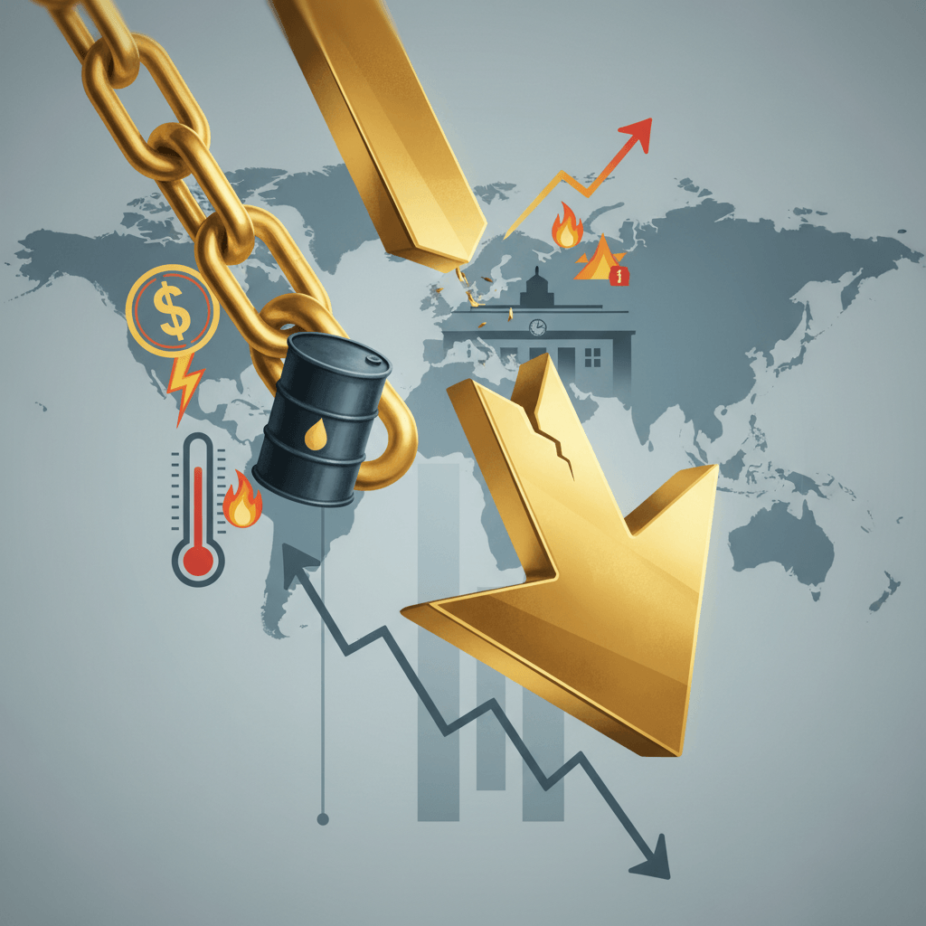 Gold Prices Dip as Energy Costs Dampen Rate Cut Hopes