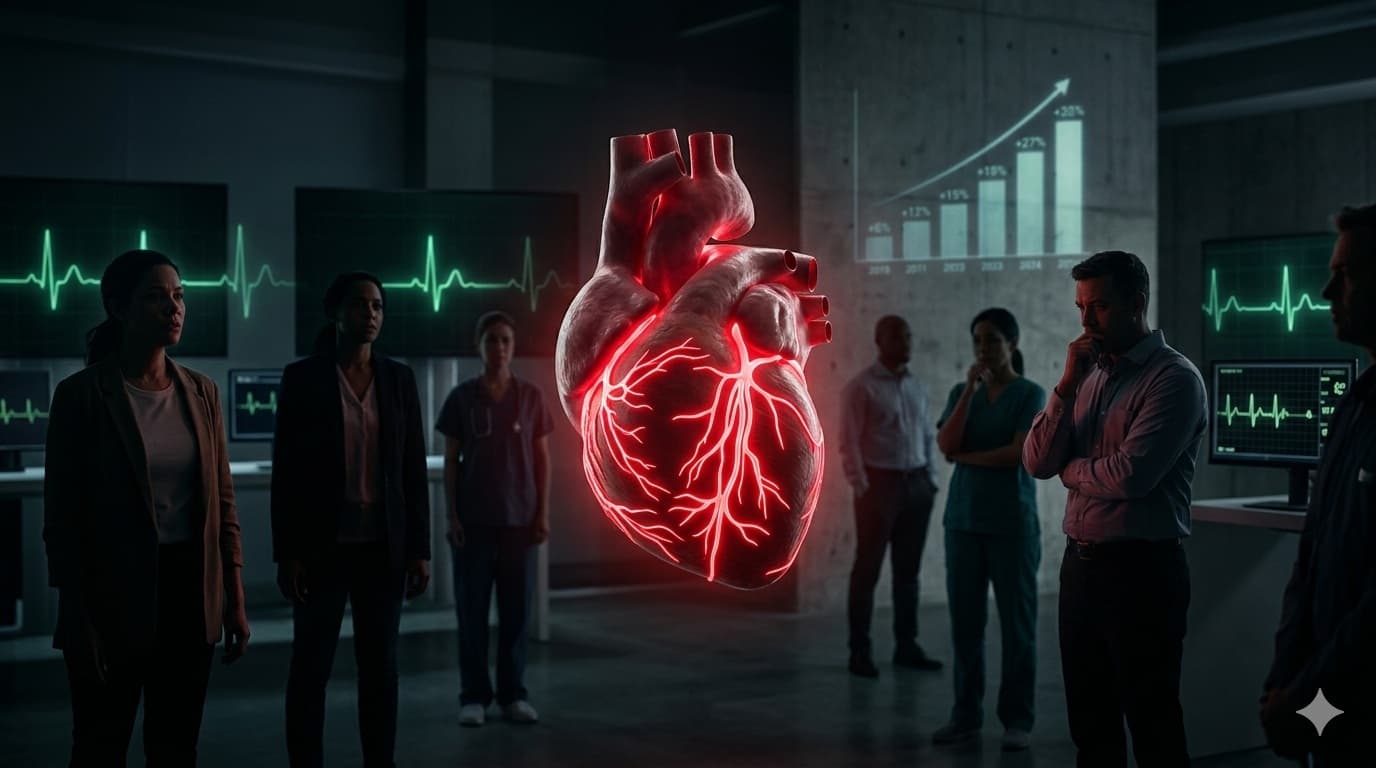 ارتفاع وفيات النوبات القلبية بين الشباب الأميركي دون 55 عاماً... فما السبب؟