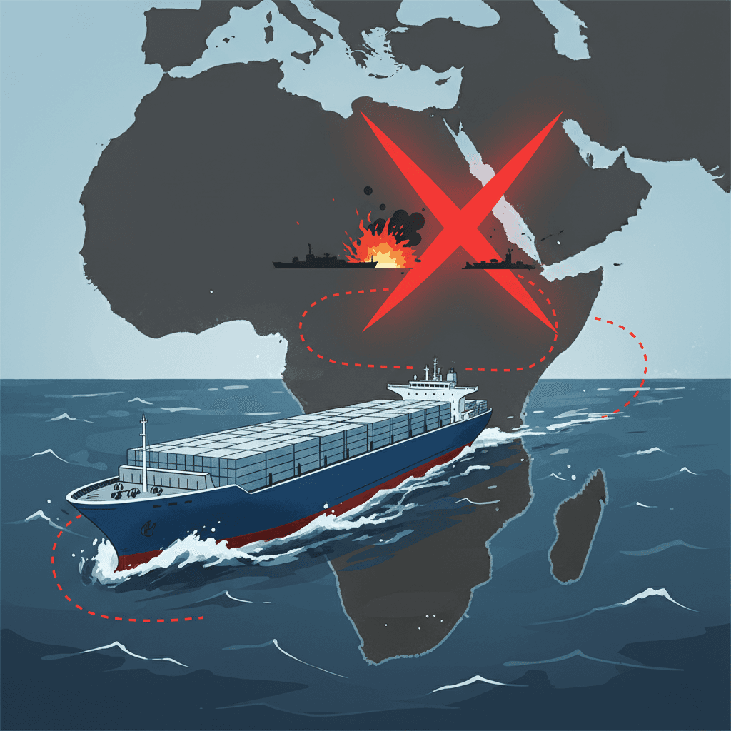 شركة CMA CGM الفرنسية تعلّق عبور سفنها قناة السويس وسط مخاوف أمنية متزايدة