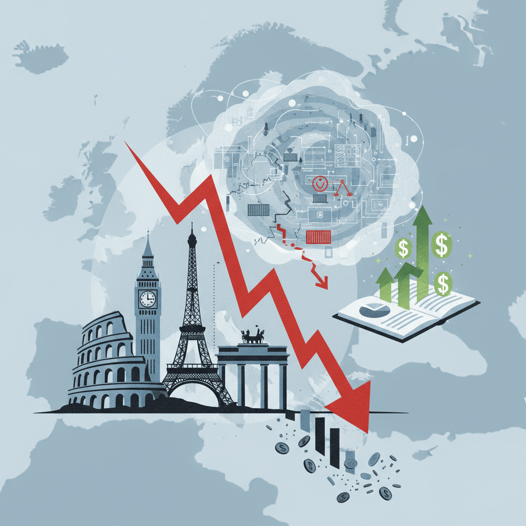 European Stocks Waver Amid Trade Uncertainty and Tech Sector Jitters