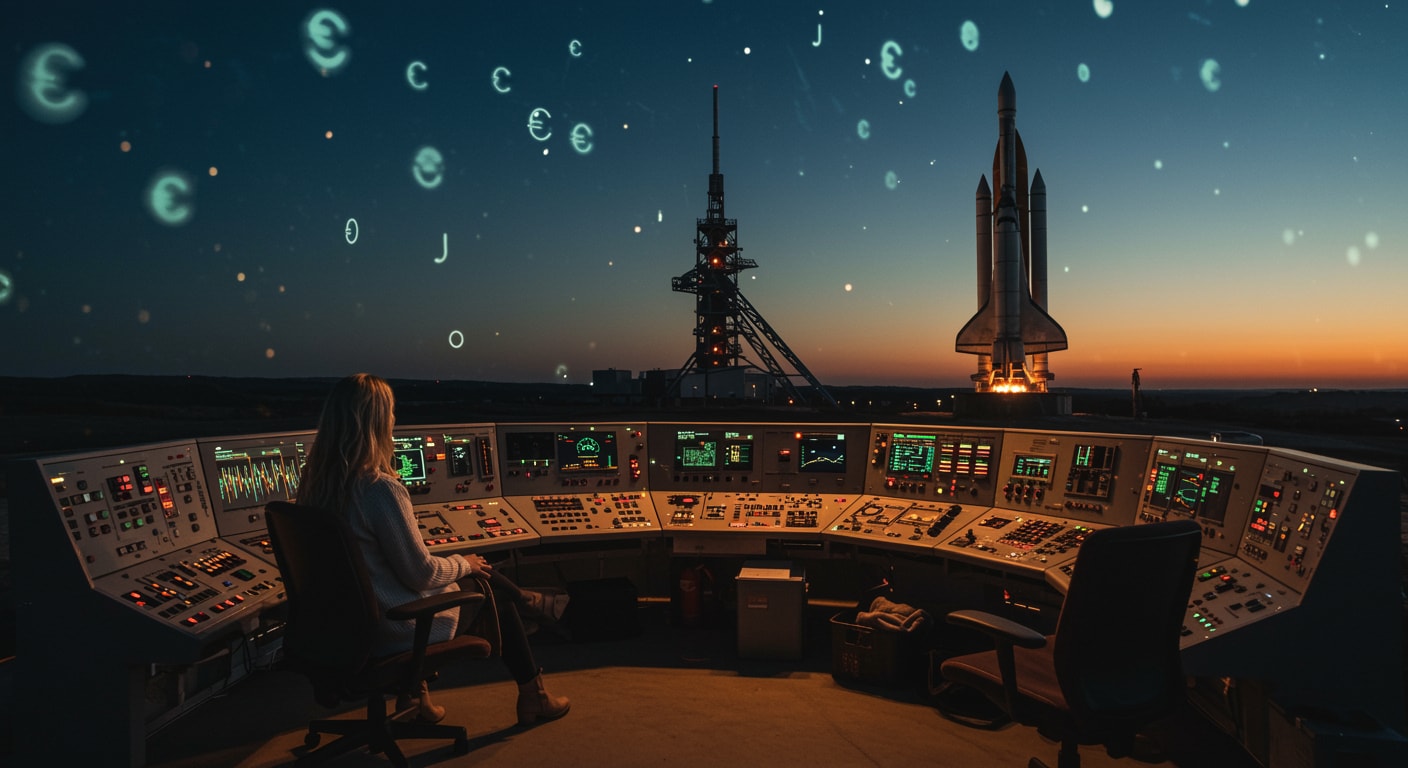 المرأة خلف SpaceX (Ai)