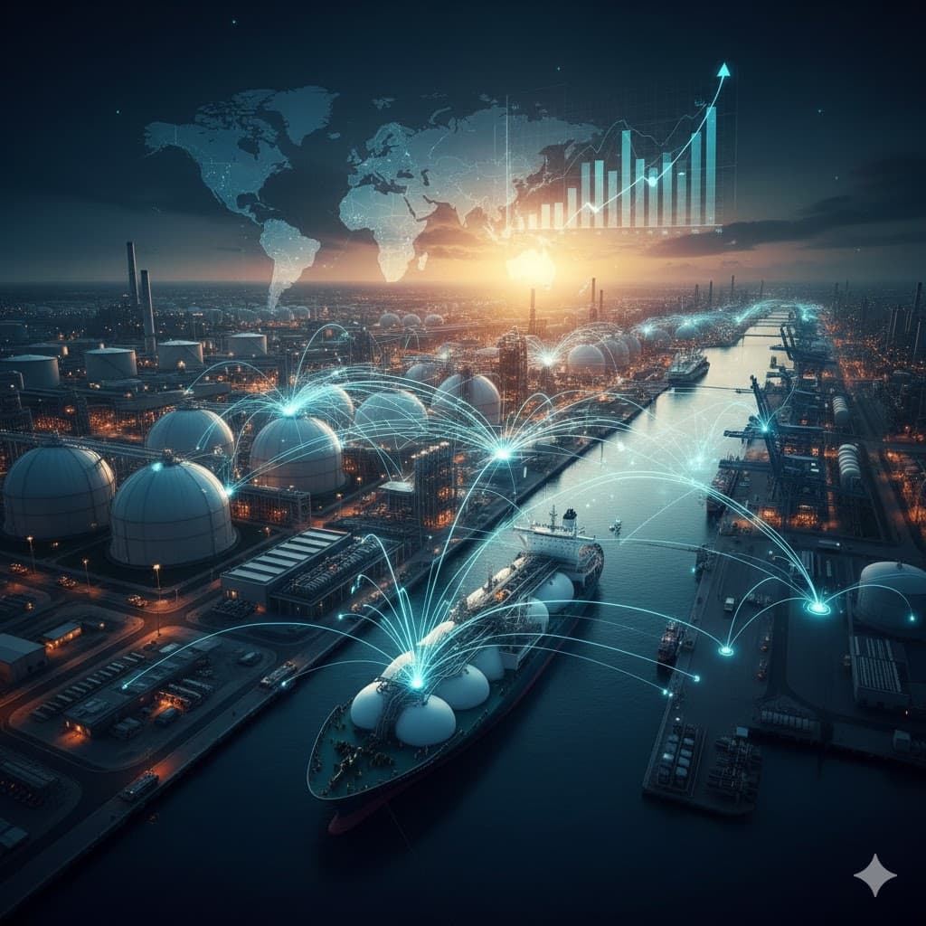 الإمارات تضاعف تجارتها مع الهند إلى 200 مليار دولار وتوقّع عقدًا طويل الأمد للغاز المسال