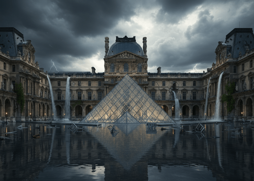 اللوفر يغرق في أزمات متلاحقة ai