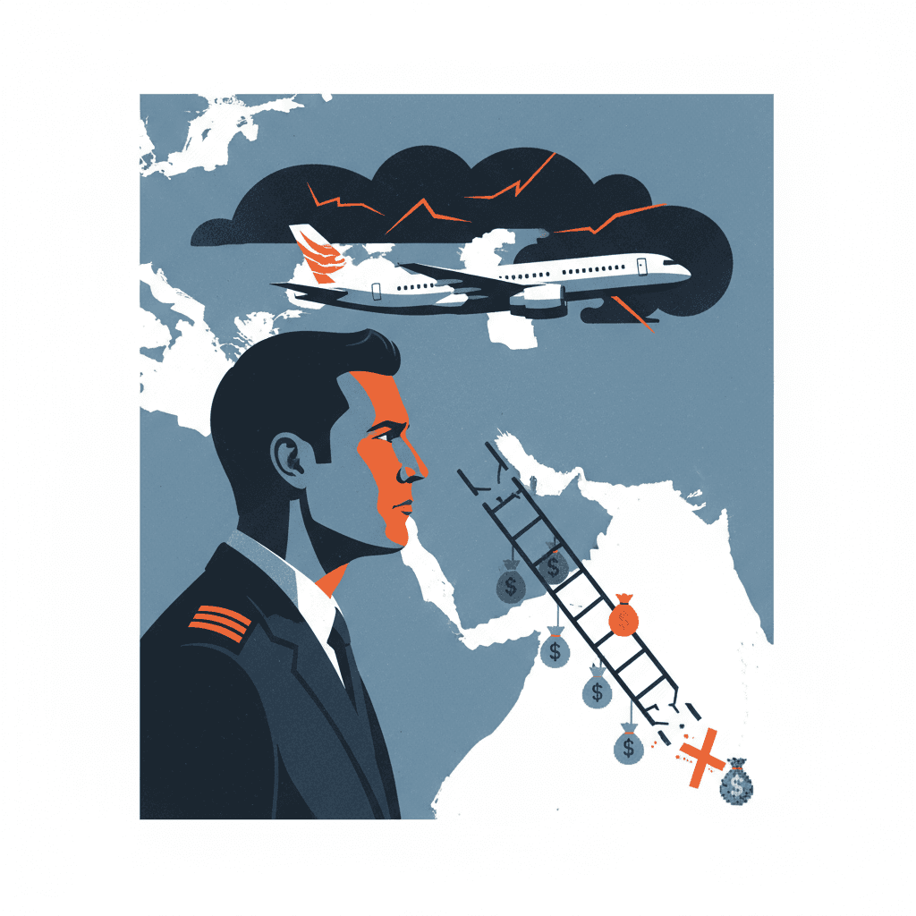 مخاوف متزايدة بين الطيارين من التداعيات الوظيفية لرفض التحليق في الشرق الأوسط