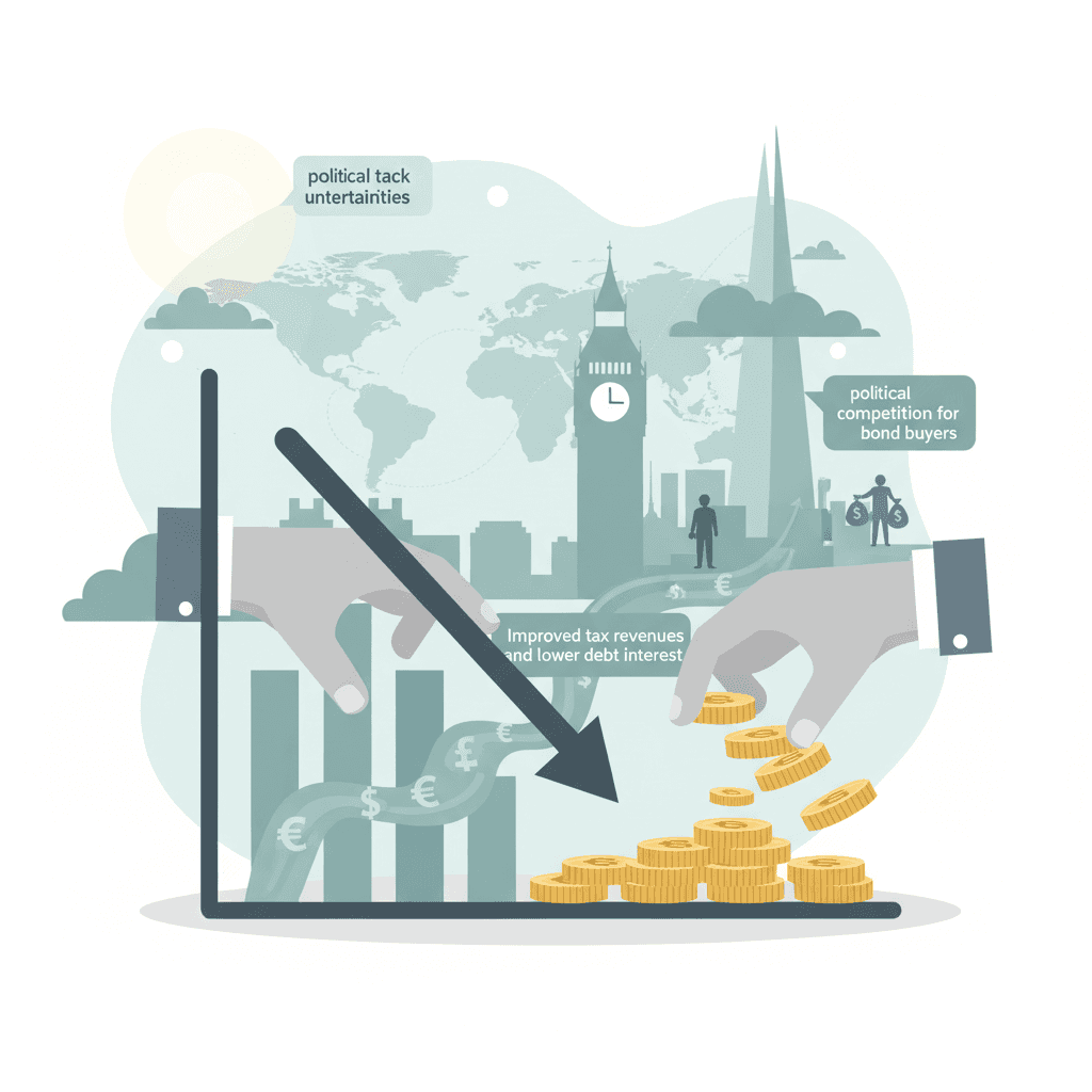 بريطانيا تخطط لخفض مبيعات السندات على ضوء التحسّن المالي