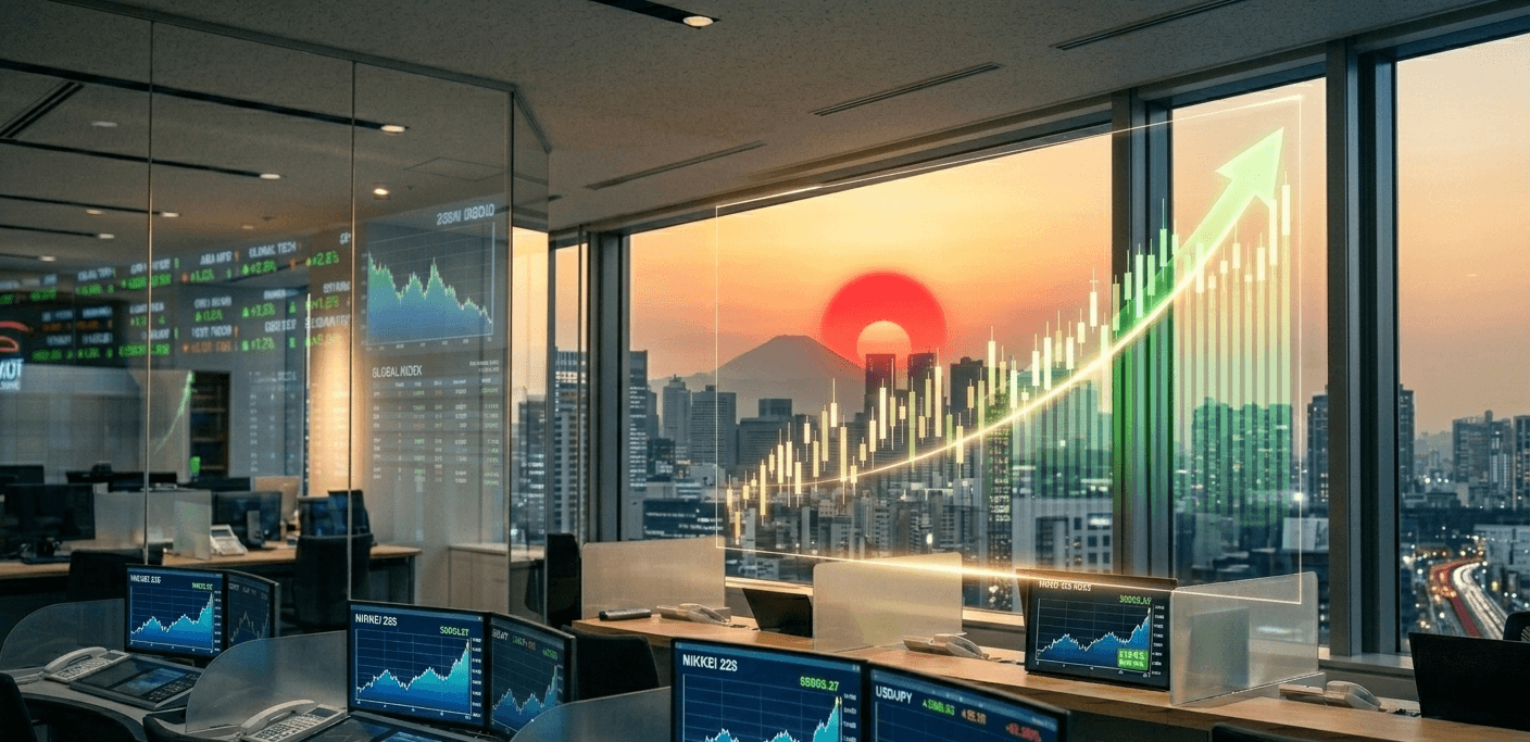 مؤشر الأسهم اليابانية في قمة تاريخية ويحقق أفضل أداء شهري خلال 4 أشهر