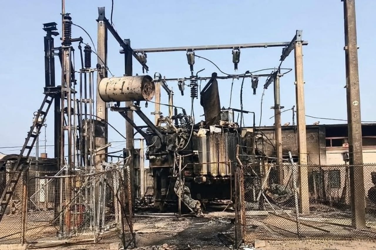 هجوم على محطة كهرباء الزاوية ai