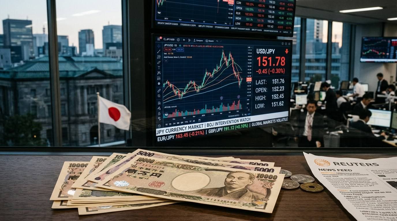 استقرار الين بعد هبوط حاد وسط ترقب لتدخل ياباني