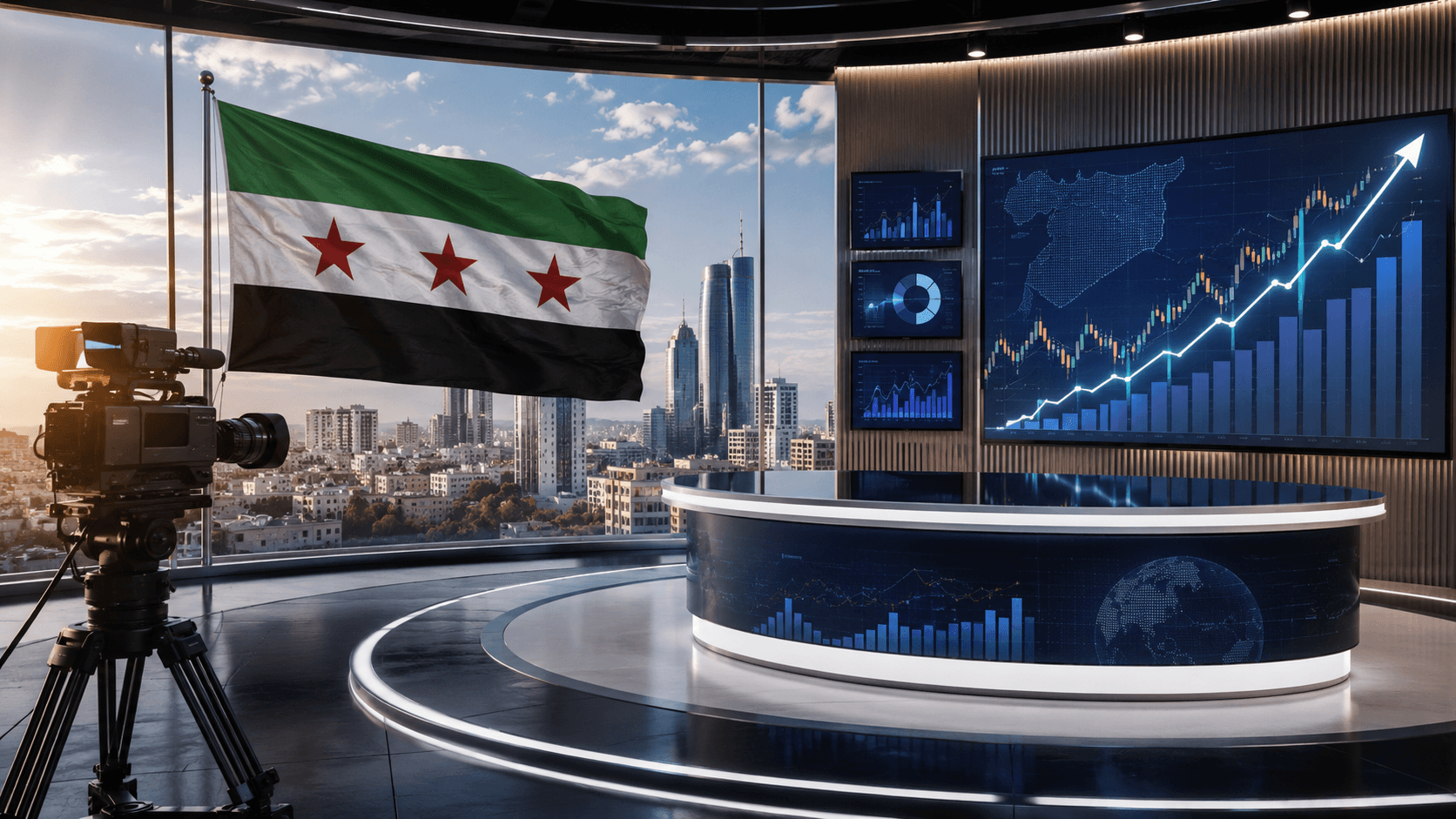 سوريا تمنح ترخيصاً لقناة تلفزيونية اقتصادية خاصة