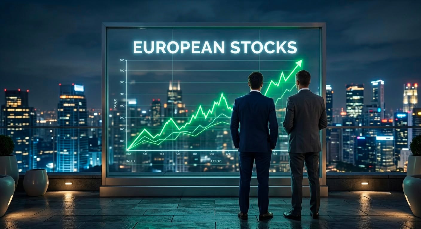 مؤشرات أوروبية ترتفع لمستوى قياسي ai