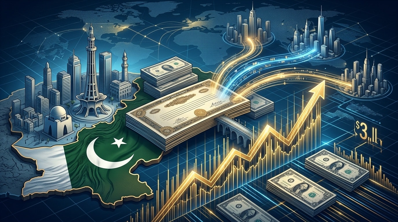 أكبر إصدار سندات في تاريخ باكستان ai