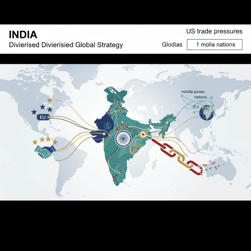 الهند تنوّع شراكاتها التجارية بفعل الضغوط الأميركية المستمرة