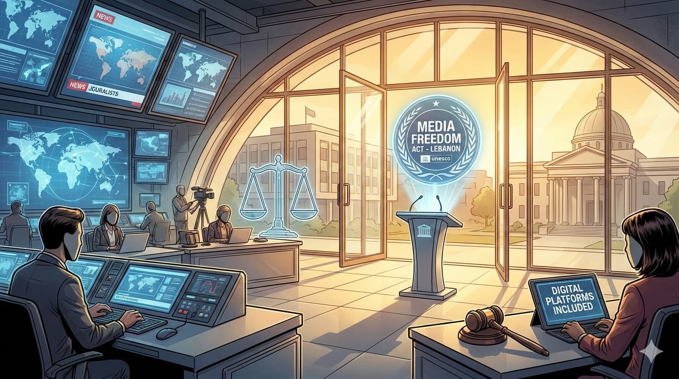 اليونسكو تؤكد دعمها لمشروع قانون الإعلام بعد الصياغة النهائية