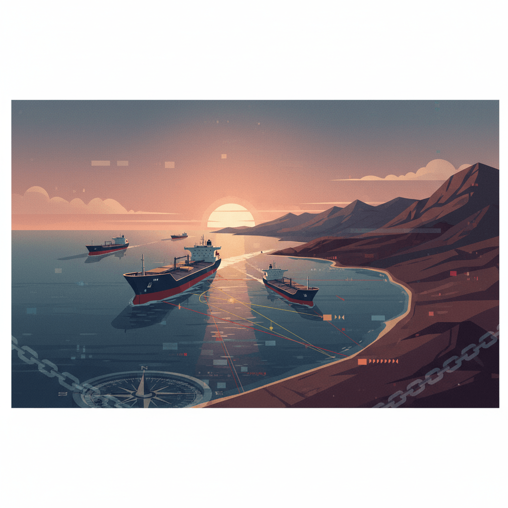 Limited Shipping Traffic Observed Leaving Persian Gulf Amidst Regional Tensions