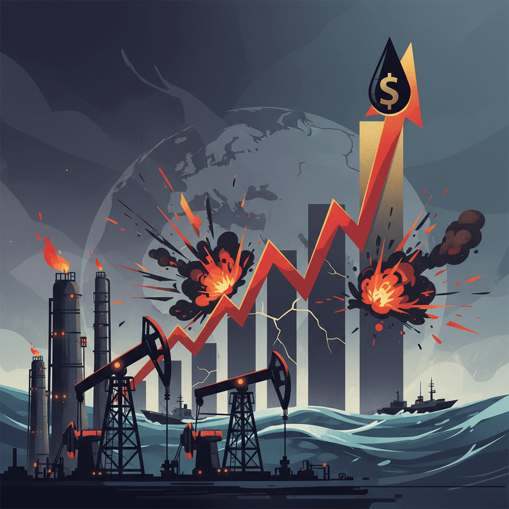 Crude Oil Prices Surge Amid Geopolitical Tensions in the Middle East