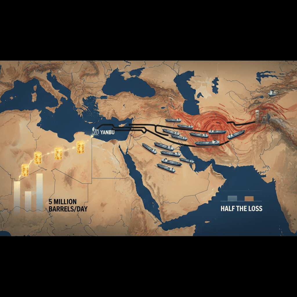 السعودية تعزز صادرات النفط عبر البحر الأحمر إلى 5 ملايين برميل يومياً