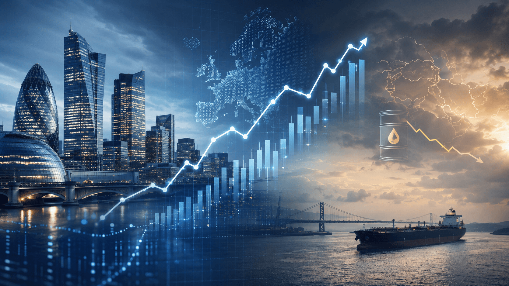 الأسهم الأوروبية تصعد بشكل محدود وسط حذر المستثمرين وتراجع النفط