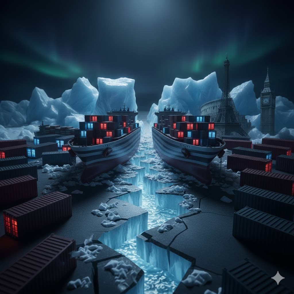 ترامب يشعل حرب الرسوم مع أوروبا… وغرينلاند في قلب القرار